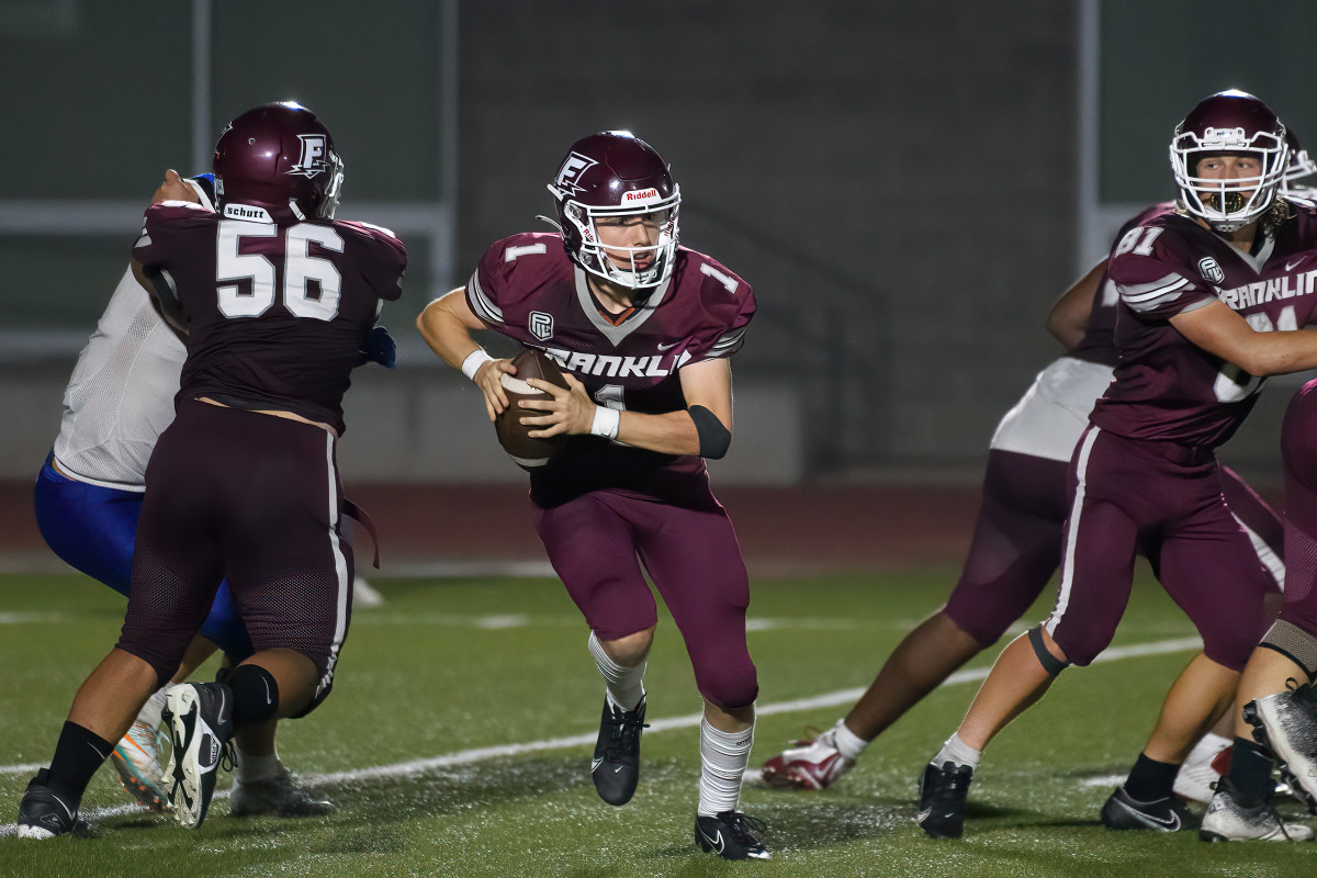 Grant Franklin football Oregon October 7 2022 Ken Waz 65